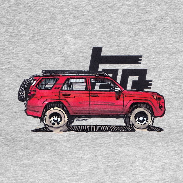 5th Gen 4Runner TRD - Red by robert1117